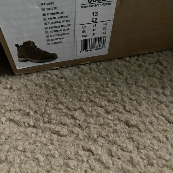 RED WING TRUHIKER
MEN'S 5-INCH SAFETY TOE HIKER  LEATHER COMFORT DURABLE BOOT 13 - Picture 8 of 16